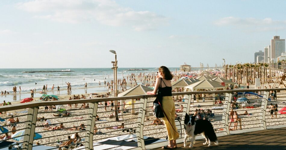 The beach of Tel Aviv